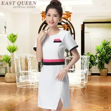 Корейский стиль Униформа косметолога платья массаж скрабы медицинская Униформа женская косметичка одежда спа униформа для салонов красоты AS065