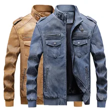 DAVYDAISY размера плюс 6xl мужские кожаные куртки Осень Зима Повседневная мотоциклетная куртка PU кожаные пальто брендовая одежда DCT-299