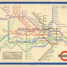 Vintage 1933 metro de Londres tubo mapa arte de seda impresión cartel pared casa decoración 24x36inch