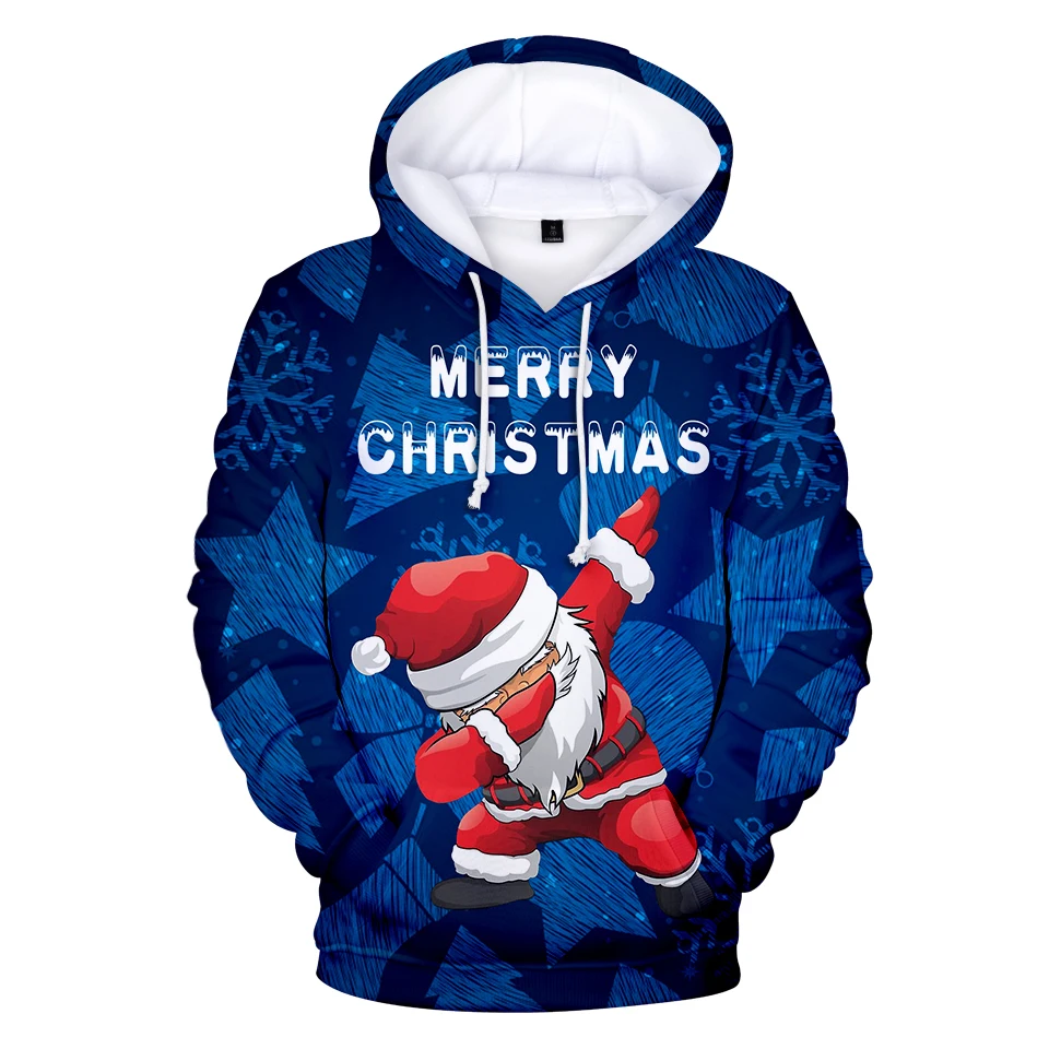

Christmas baby/children Hoodies Sweatshirts Funny boy/girls Hoodies winter Long Sleeve Warm Hip Hop Santa Claus kids Hoody tops