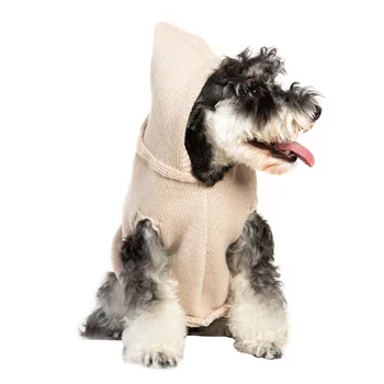 

Hooded Warm Dog Clothes Wool Pet Clothes 2020 New Fashion Creative Pure Color Autumn and Winter Autumn / winter H00379