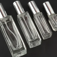 10x3 мл 10 мл 20 мл 30 мл, прозрачный стеклянный спрей-флакон образцы стеклянных флаконов портативный мини-распылитель для духов золотой серебряный черный колпачок