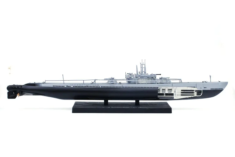 1/350 ATLAS American World War II Water Jet Fish Alloy Submarine Warship Model 