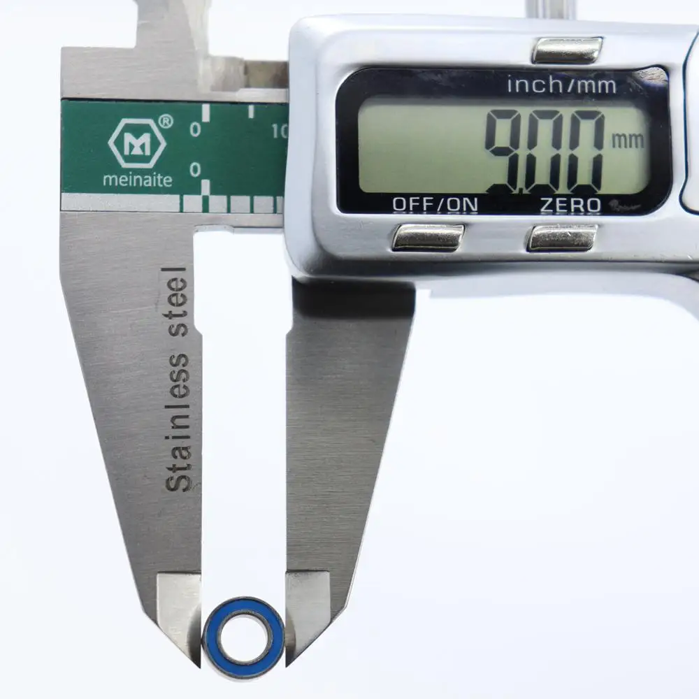 MR95RS Bearing ABEC-3 (10PCS) 5*9*3 mm Miniature MR95-2RS Ball Bearings RS MR95 2RS With Blue Sealed L-950DD