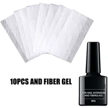 Инструмент, наклейка для маникюра, сделай сам, волоконный гель, волоконные ногти, стекловолокно, портативная упаковка, аксессуары, профессиональный набор для наращивания ногтей, салон, для дома