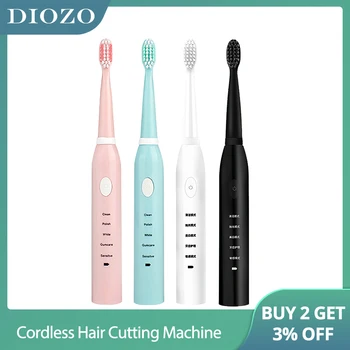 

Powerful Ultrasonic Sonic Electric Toothbrush USB Rechargeable Tooth Brush Adult Electronic Washable Whitening Teeth Brush