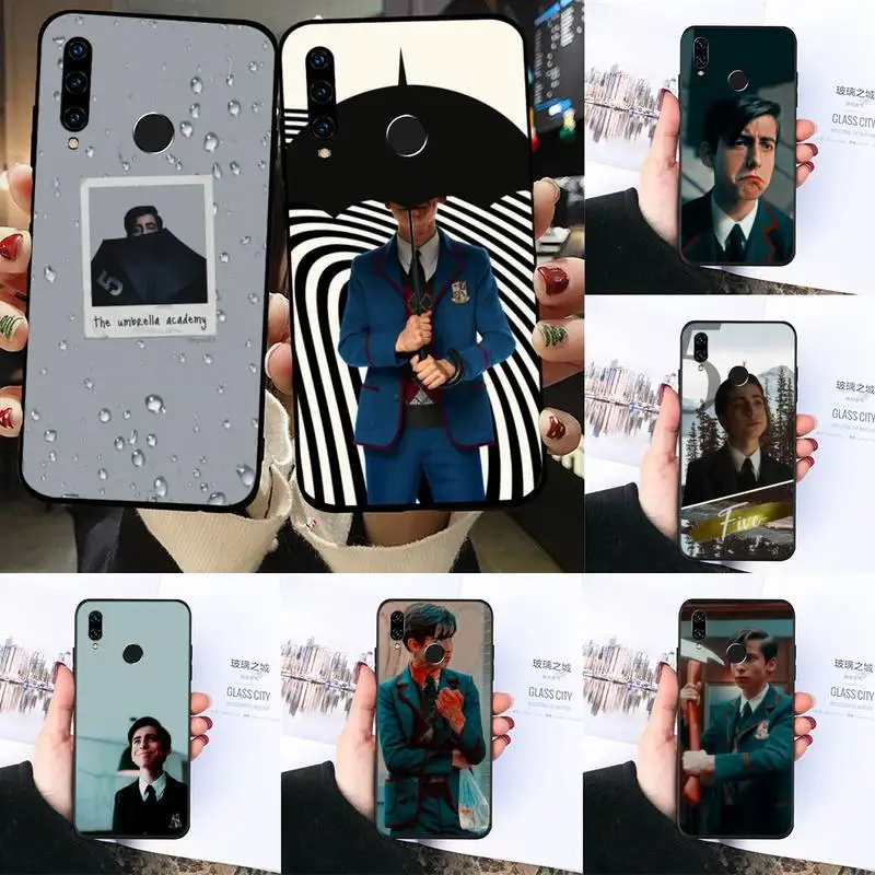 Чехол Aidan Gallagher actor номер five для телефона Huawei Honor view 7a5.45 дюйма 7c5.7 дюймов 8x 8a 8c 9 9x10 20