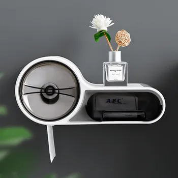 

Toilet Paper Holder Waterproof toilet Dispenser Bathroom Paper Tissue Box Wall Roll Paper Storage Box Bathroom Accessories WF