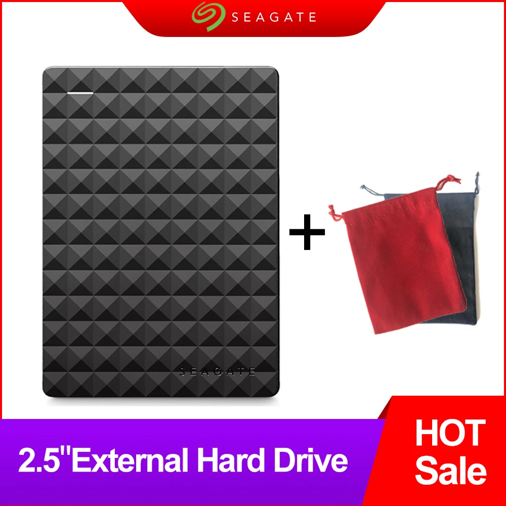 Pаспродажа Seagate расширения font b USB b font 3,0 HDD 1 ТБ 2 ТБ 4 ТБ Портативный HDD 2,5