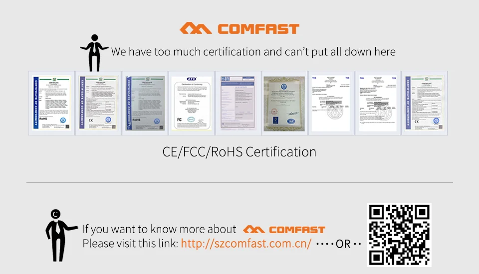 Comfast 300Mbps-1200Mbps беспроводной Wifi Открытый 2,4& 5,8 Ghz Открытый водонепроницаемый расширитель Wifi маршрутизатор