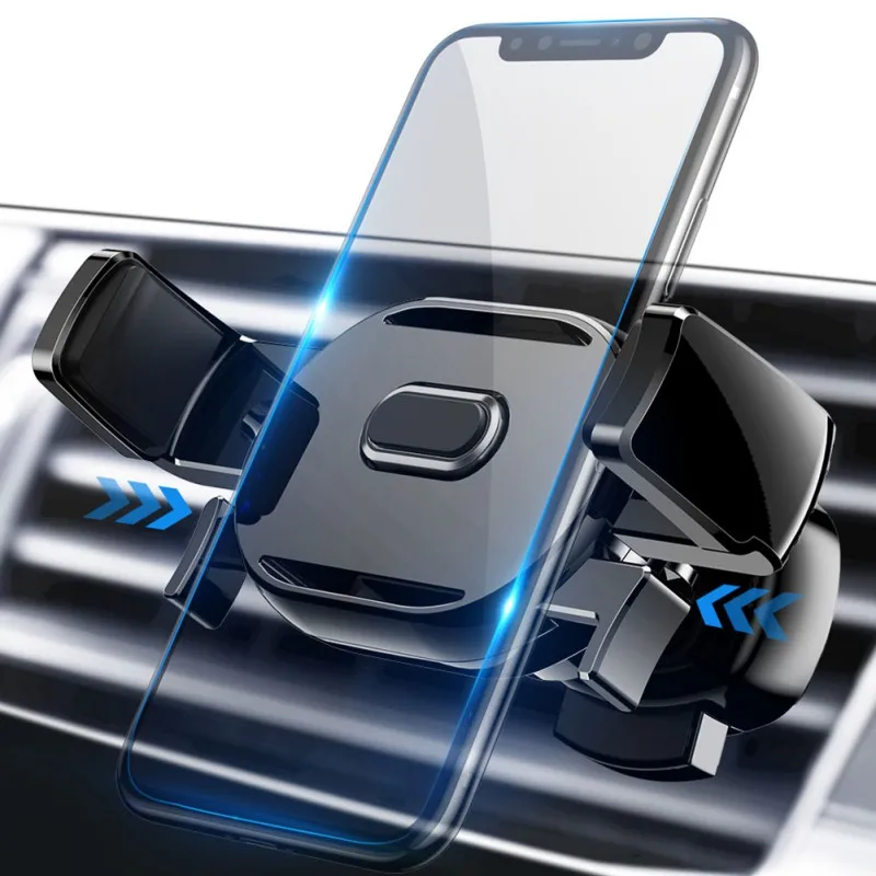 Автомобильный держатель Air Vent для телефона в автомобиле держатель телефона для 4,3-6,2 дюймов телефон 360 вращающийся стенд Поддержка