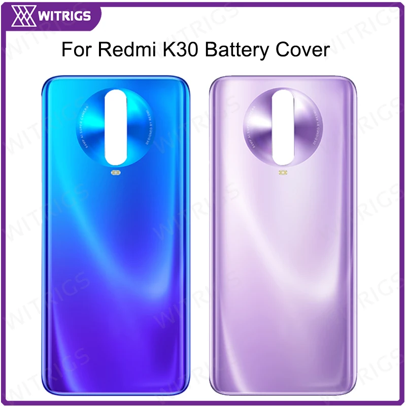 Witrigs для Xiaomi Redmi K30 крышка батареи задняя дверь корпус оболочка Крышка запасные