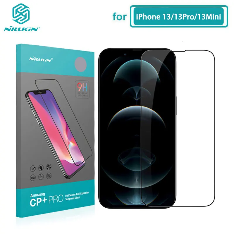 

For iPhone 13 Pro Glass Nillkin CP+ Full Glue Tempered Glass For iPhone13 Pro Max / 13 Mini Screen Protector Film