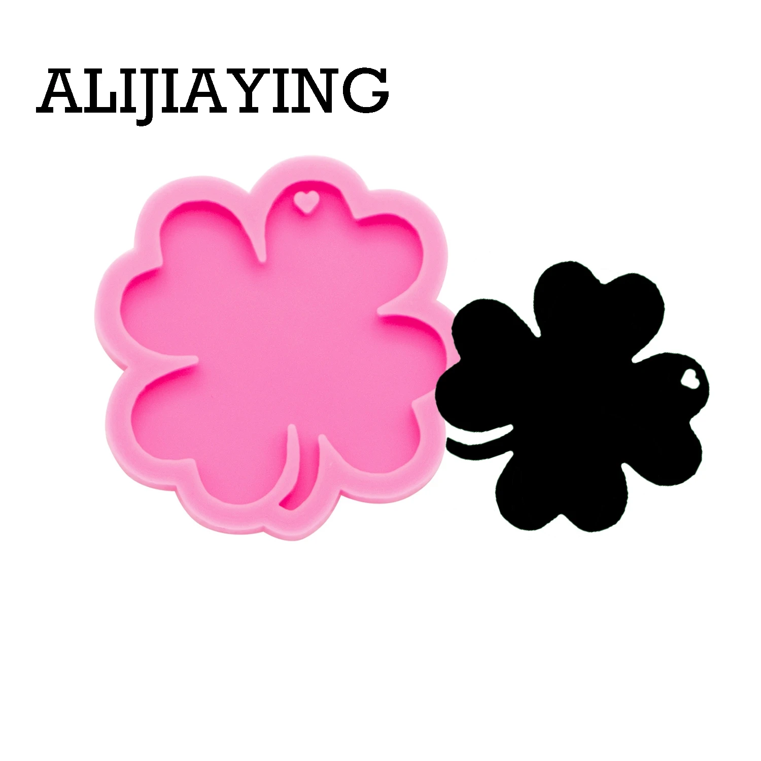 DY0255 Smooth art design Leaf shape mold craft DIY Crystal Epoxy silicon mold for Keychain decoration resin jewelry silicone mold flower silicone mould
