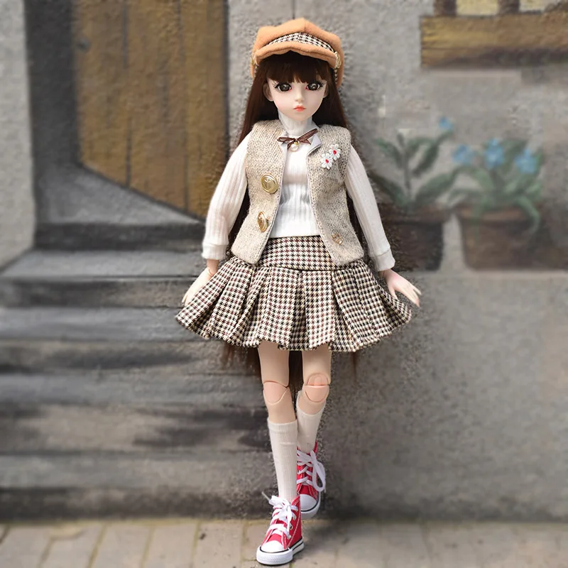 Cateleya BJD кукла игрушка моделирование девушка SD кукла 60 см принцесса игрушка подарок на день рождения для детей - Цвет: Розовый