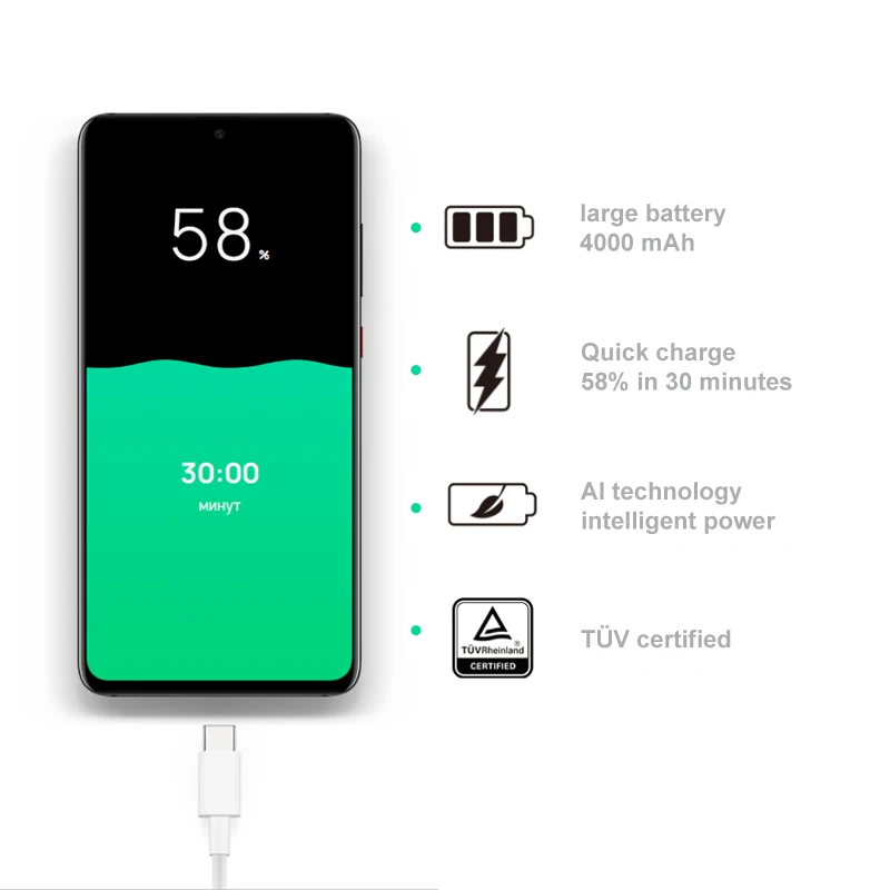 HUAWEI mate 20 глобальная версия 6GB 128GB смартфон 6,53 дюймов мобильный телефон 4000mAh батарея лицо ID Разблокировка Leica Тройная камера