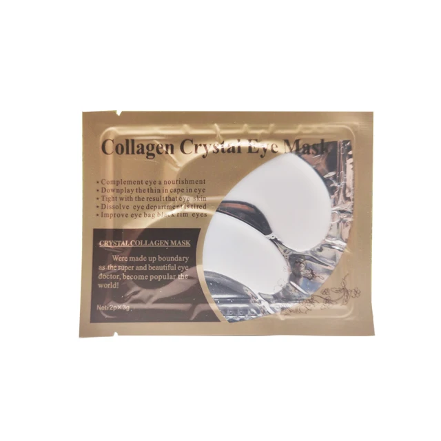 20Pairs Gold Collagen Crystal Eye Mask Anti Wrinkle Eye Patches Moisturizing Nourishing Anti Aging Eye Care