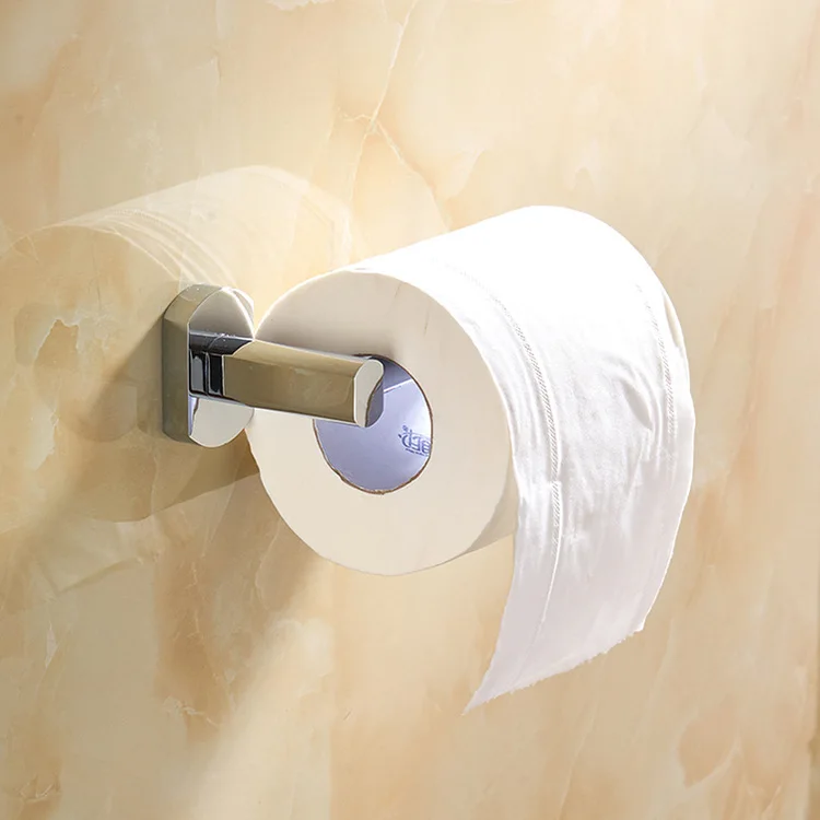 Cross Border for Phone Body Copper Bathroom Toilet Roll Stand Seat Tissue Rod Backup Paper Holder