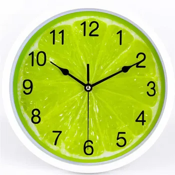 

2020 Lemon Nordic Style Style Inch Modern Round Wall Clocks Modern Clocks Quartz Horloge Wathces Home Bedroom Wall Clocks E0540