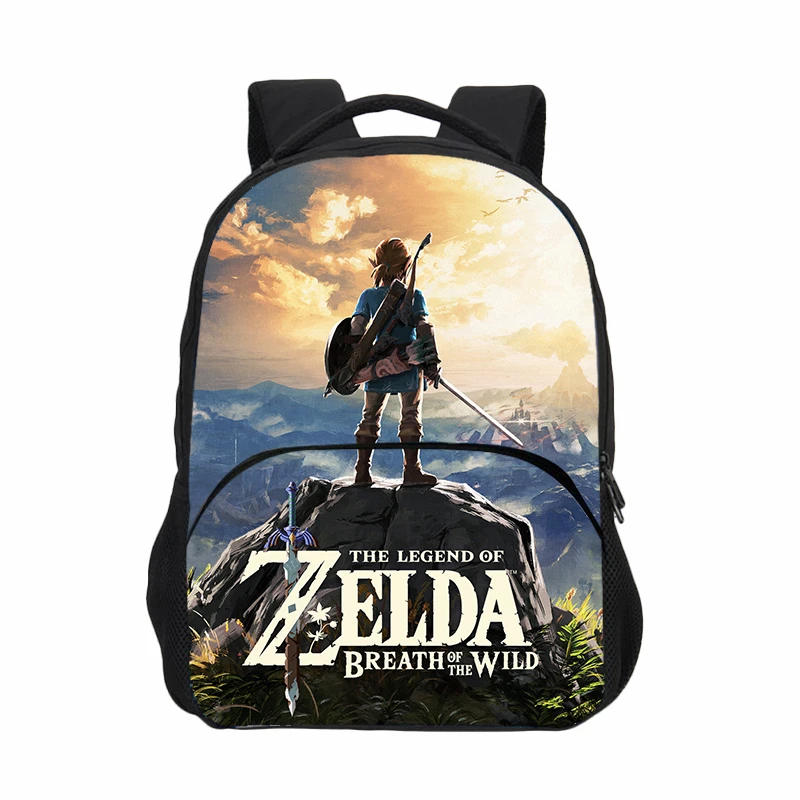 Zelda/школьные сумки; модный детский школьный рюкзак с принтом в виде игры; рюкзак с рисунком для подростков; сумка для мальчиков и девочек; Mochila Escolares