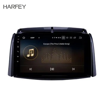 

Harfey Android 10.0 Ram 4GB 9 inch Car GPS Navigation Unit Radio for 2009-2014 2015 2016 Renault Koleos support Carplay DVR OBD
