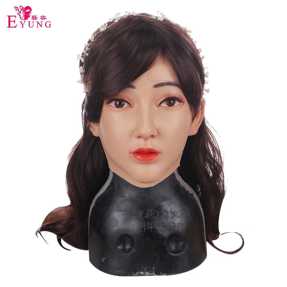 Женская маска для лица EYUNG силиконовая Хэллоуина в европейском стиле|mask for face|mask