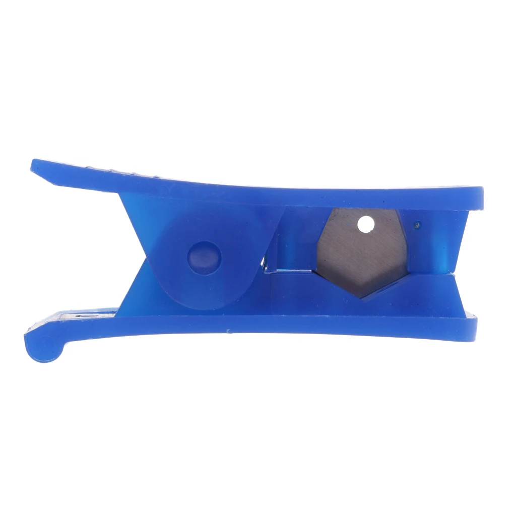 Plastic Tube Cutter For Tying Tubes Flies Mini Cutting Tool Blue