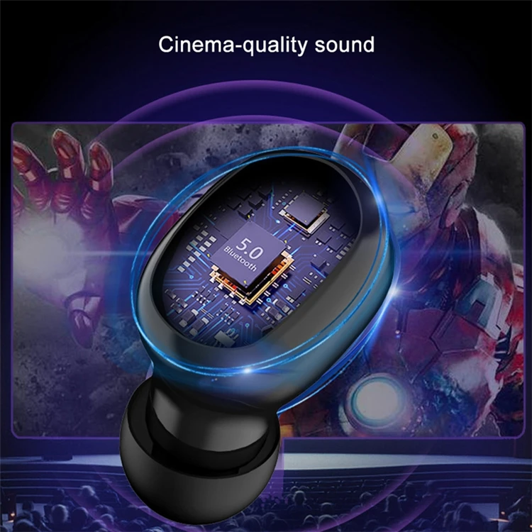 Lyenn G6S Bluetooth 5,0 светодиодный дисплей наушники TWS Беспроводные спортивные басы Наушники Водонепроницаемая гарнитура с микрофоном 3500 мАч зарядная коробка