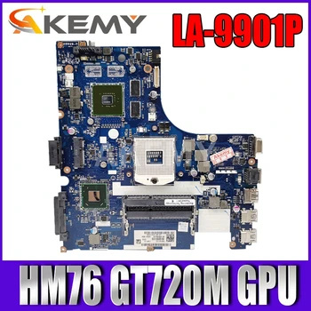 

Akemy LA-9901P Laptop motherboard For Lenovo G400S (14-inch) original mainboard HM76 GT720M GPU
