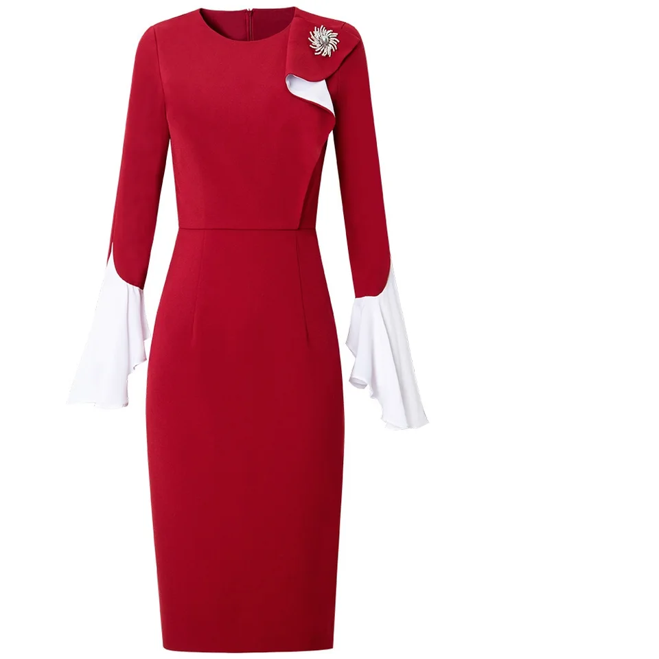 christmas wrap dress