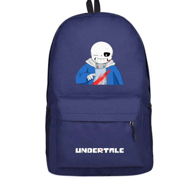 photo colour Аниме Undertale рюкзак для девочек мальчиков Книга сумка Sans для женщин mochila мужская дорожная сумка Undertale детей подростков школьные рюкзаки - Цвет: photo colour