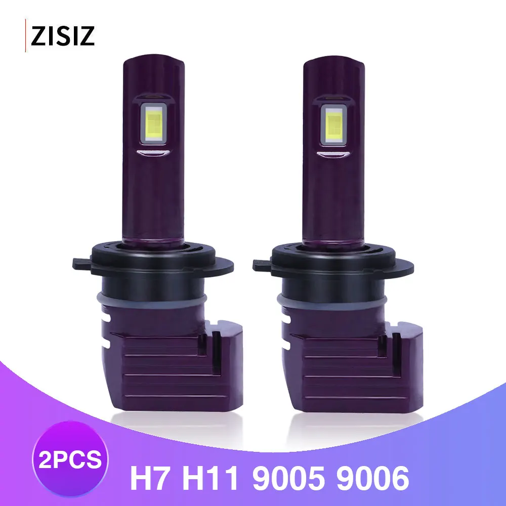 

Tik Tok Hot Mini LED H7 H11 9005 9006 1860 CSP Chip Bulb Canbus Car Headlight 72W 10000LM 6000K 24V Led Fog Lamp 12V automotivo