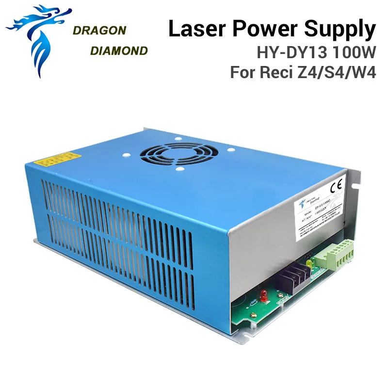 DRAGON DIAMOND DY13 100 Вт Co2 лазерный источник питания для RECI W2 лазерная трубка машина