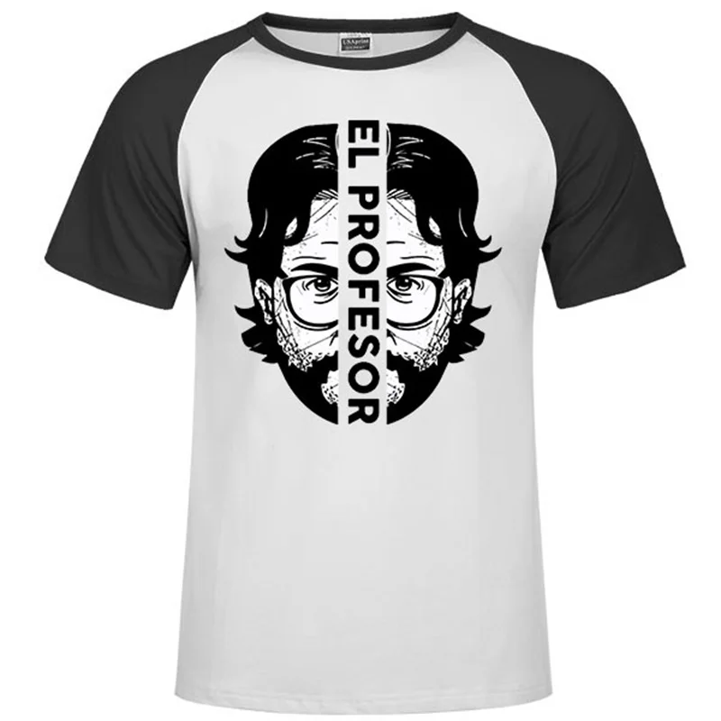 Одна деталь La Casa De Papel Мужская футболка Money Heist Tees сериал футболка женская короткий рукав House Of paper off white футболка