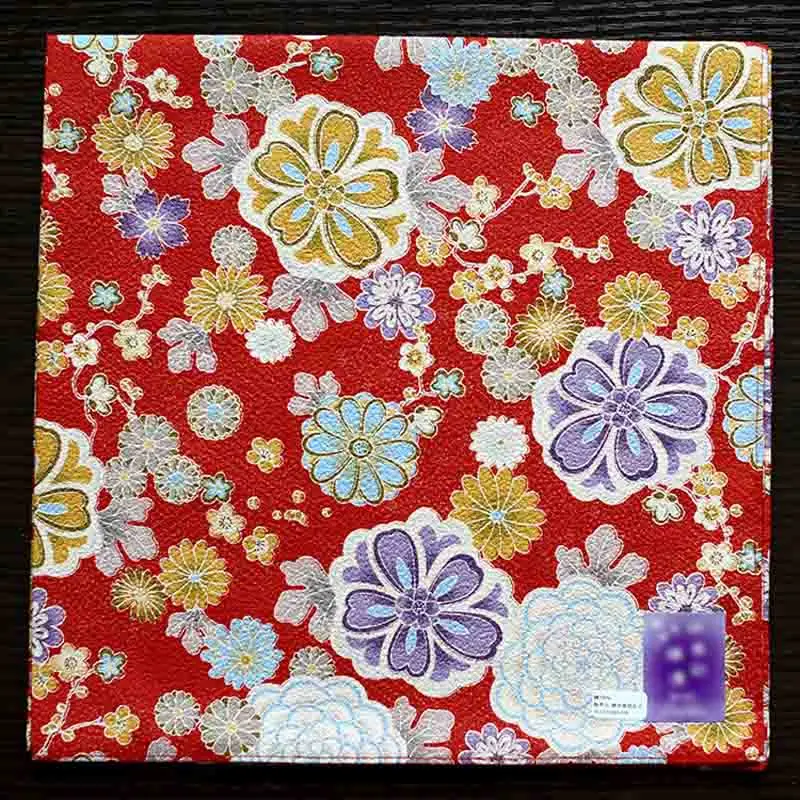  Nice Daisy Colorful Printing Large Square Handkerchiefs 53*53cm Women's Multi-use Soft Cotton Kerch