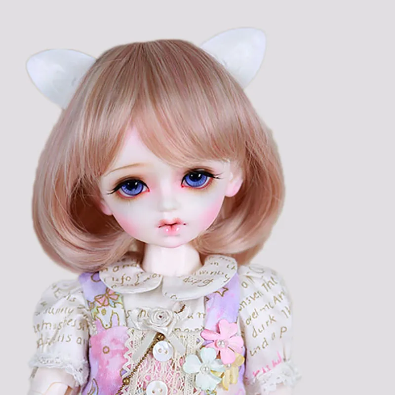1/3 1/4 1/6 1/8 Bjd парик высокая Температура короткий прямой провод SD для BJD кукла