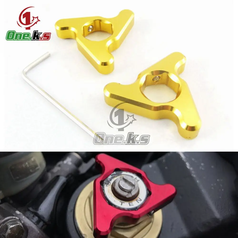 MV Agusta F3 오토바이 CNC 레이싱 프론트 포크 프리로드 조절기, 675/800 2012 2013 2014 용 