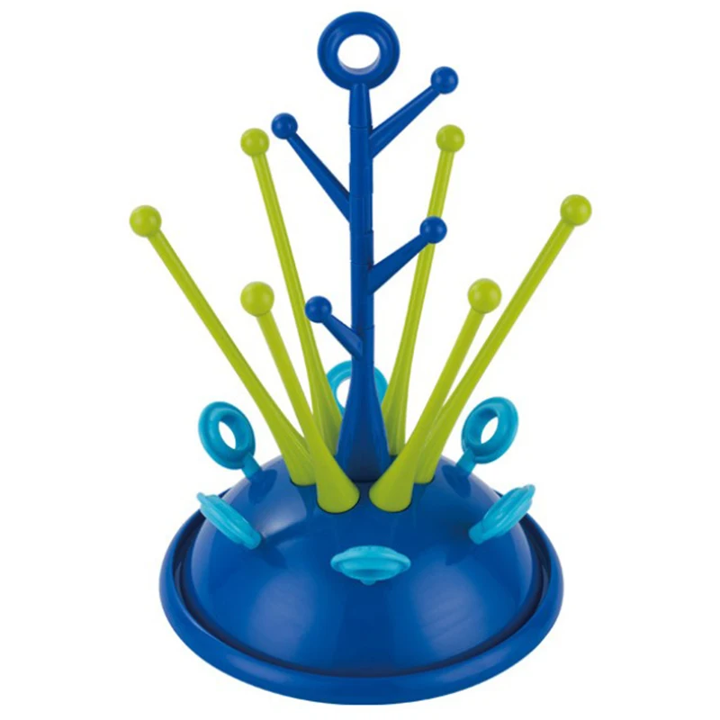 

Baby Bottle Drying Rack Pacifier Nipple Drier Cute Tree Shape Cups Holders Infant Feeding Shelf Detachable Easy Cleanhen Cafe