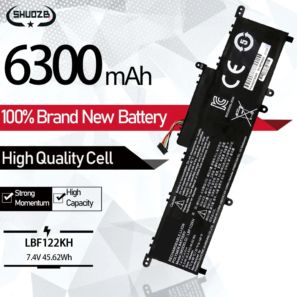 Аккумулятор LBF122KH для ноутбука оригинальный аккумулятор LG Xnote P210 P220 P330