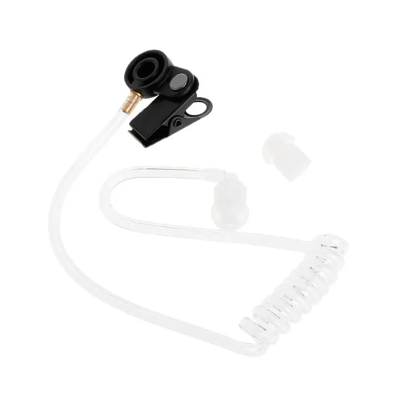 Air Tube гарнитура функция PTT наушники для Yaesu Vertex VX 6R VX6R VX7R FT 270 VS 7R 270R двухстороннее