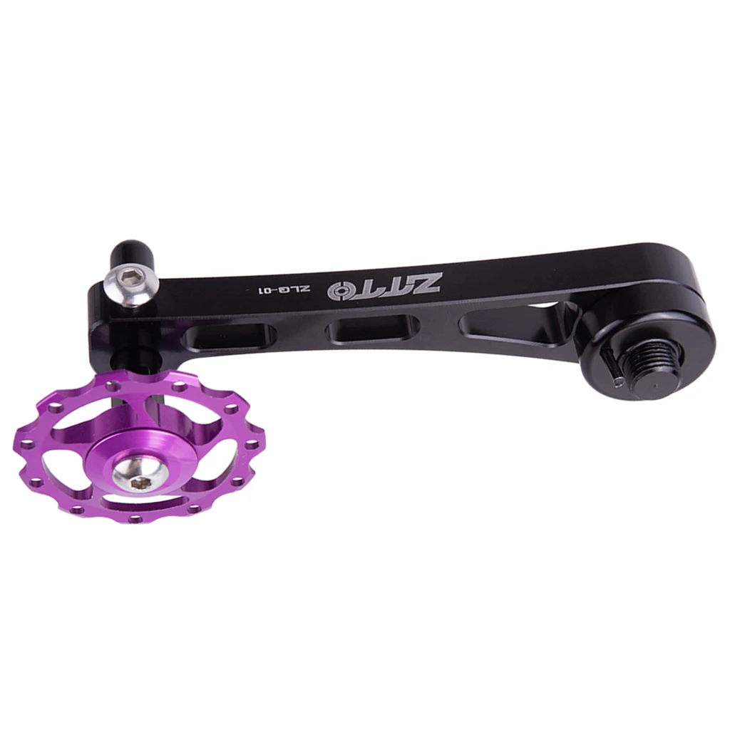 Bike Single Speed Chain Tensioner and Kit for Road Bike MTB Bicycle Cycling - Performance Aluminum Alloy - Easy Installation