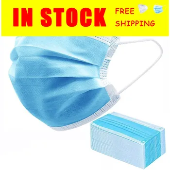 

Ships Within 36 Hours Disposable Mask Pm2.5 Mask Blue Mask Earloop Anti Pollution Mask