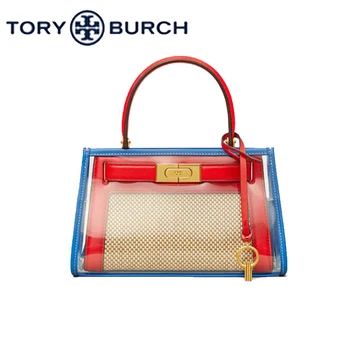 

TORY BURCH Water-resistant Synthetic Leather Handbag Top Handles Adjustable Leather Strap Shoulder Bags For Women 73277