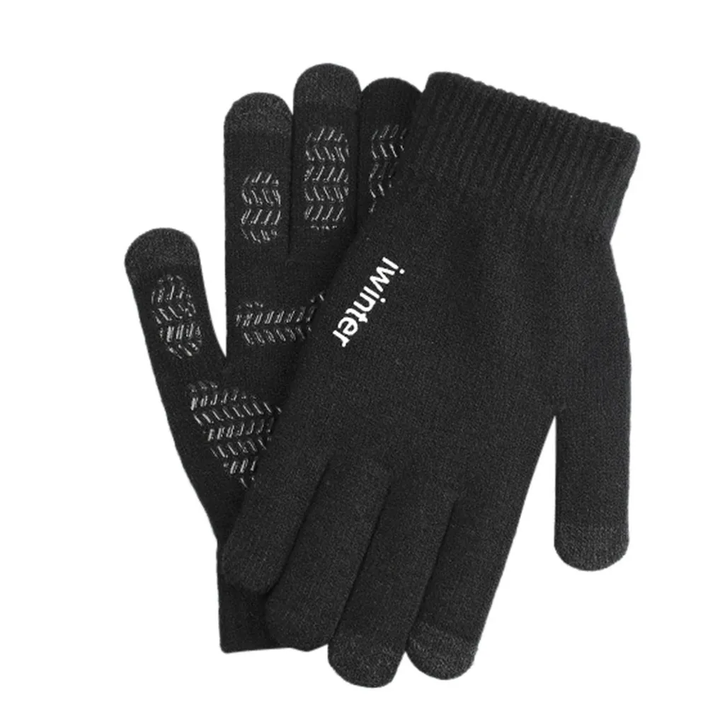Home& Nest Женская и мужская зимняя Милая шерстяная перчатка для взрослых унисекс спортивные зимние уличные водонепроницаемые экстра-изолированные перчатки для сенсорного экрана