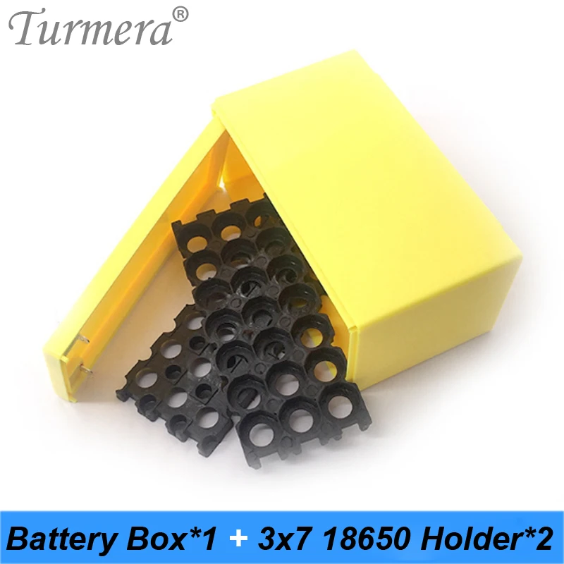Коробка для хранения литиевых аккумуляторов Turmera с кронштейном 3x7 бесперебойного