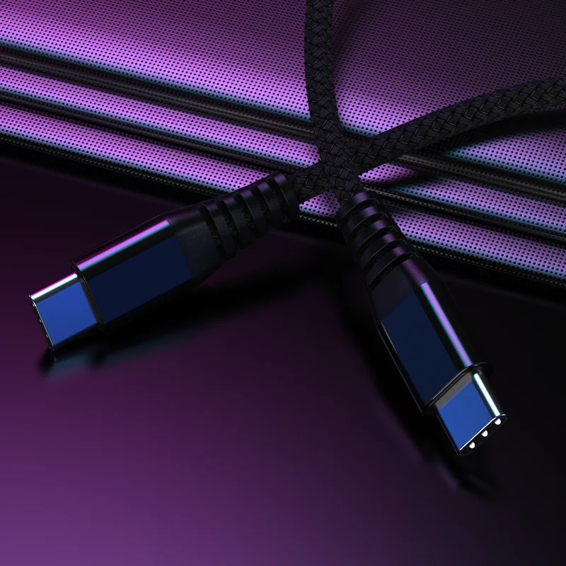 Кабель type C-USB C PD 60 Вт для быстрой зарядки USB C кабель для передачи данных для samsung S10 S9 Note 8 9 Macbook Pro huawei mate 20 P30