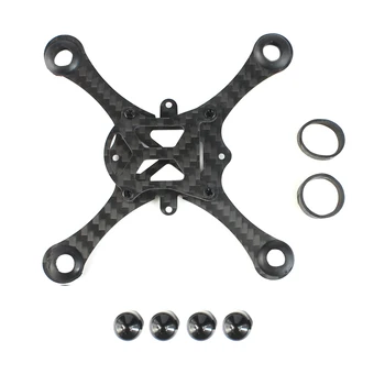 

JMT Hollow Cup Rack Brushed Mini Quadcopter Frame Kit 100MM Wheelbase Carbon Fiber for Indoor FPV Racing Drone Accessories Parts