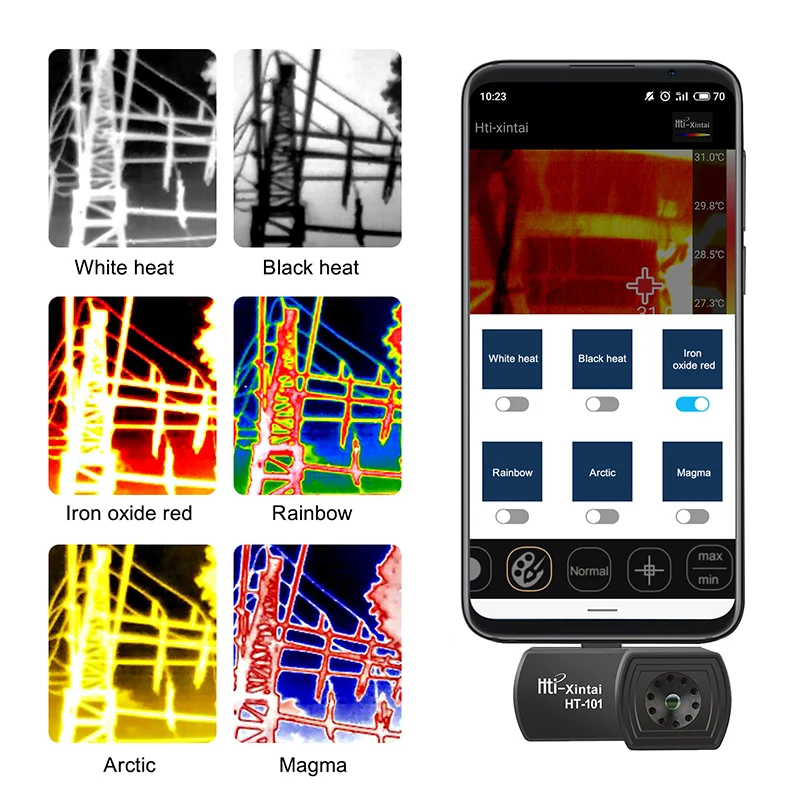 Chranto HT-101 телефон тепловизор для Android Тип C тепловизор детектор
