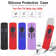 For Amazon Alexa Fire TV Stick Lite Remote Controller Shockproof Silicone Case Cover