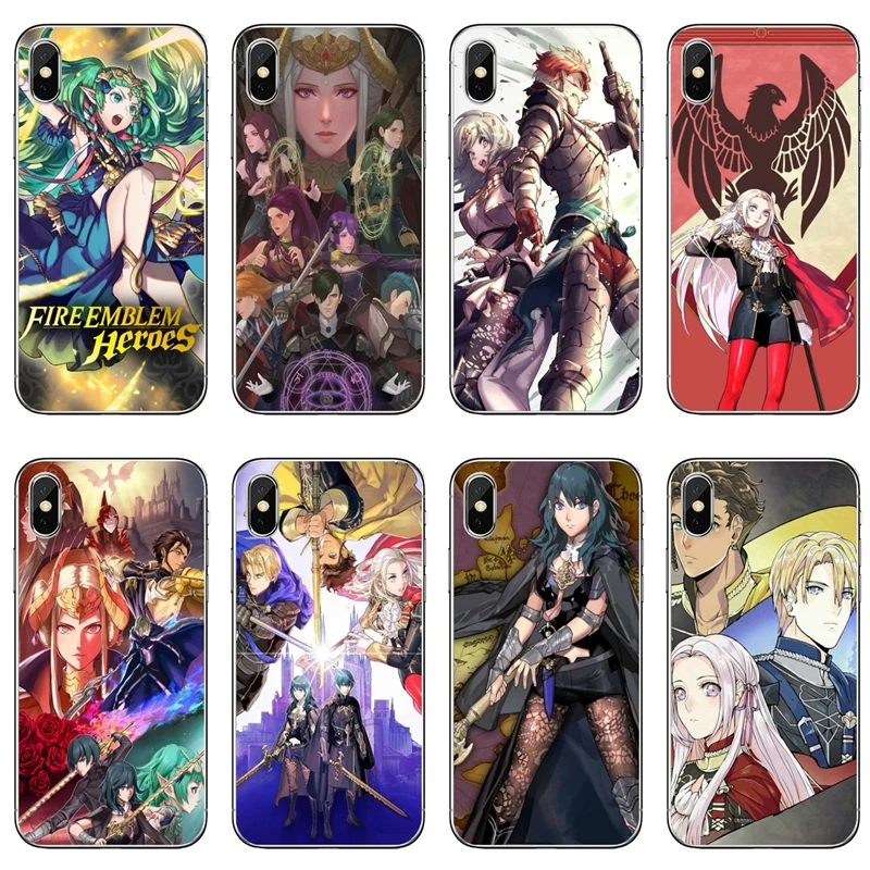 Fire Emblem ThreeHouses Transparent phone Case For Samsung Galaxy A7 A5 A3 J7 J5 Prime pro J3 2018 2017 2016 2015 | Мобильные